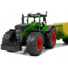 Nagy traktor pótkocsival 80 cm Bale Siana távirányító 2.4G