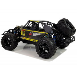 Távirányítós terepjáró buggy 1:18 sárga ENOZE 9303E 45 km/h