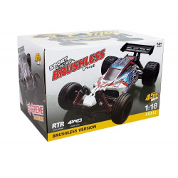 Távirányítós terepjáró buggy 1:18 sárga ENOZE 9303E 45 km/h