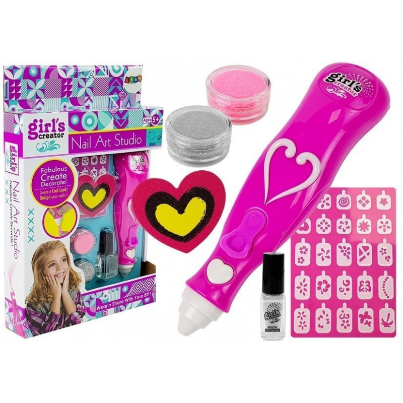 Körömfestő készlet adagoló Glitter körömlakk Körömfestő készlet adagoló Glitter körömlakk