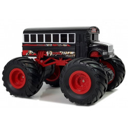 Hatalmas kerekes távirányítós busz 2.4G Sound Black
