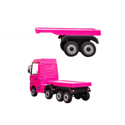 Mercedes Actros teherautó HL358 Pink Félpótkocsival