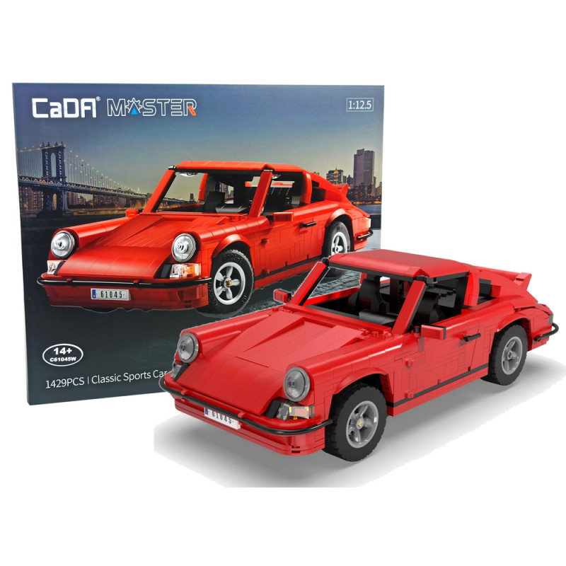Építőelemek Sport Auto Red CADA 3236 Elements