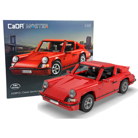 Építőelemek Sport Auto Red CADA 3236 Elements