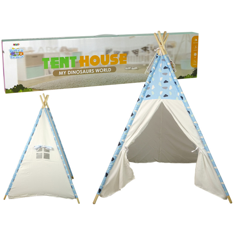 Indian Tepee Tent Playhouse Clouds Vízálló