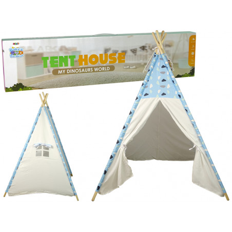 Indian Tepee Tent Playhouse Clouds Vízálló