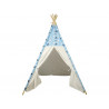 Indian Tepee Tent Playhouse Clouds Vízálló