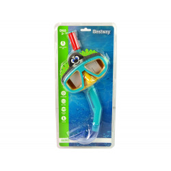 Zöld Bestway 24059 búvármaszk állatcsővel