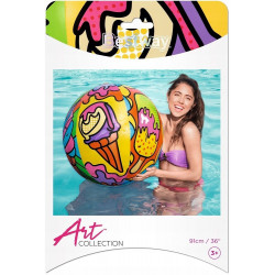 Felfújható Beach Ball Multicolor 91 cm Bestway 31044