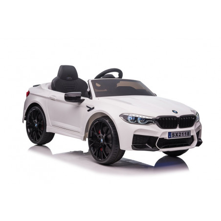 Jármű akkumulátorral BMW M5 DRIFT fehér
