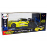 R / C Racing Sport Car 1:18 Corvette C6.R sárga 2,4 G lámpák