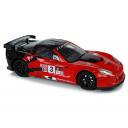 Racing Sports Car R/C 1:18 Corvette C6.R Red 2.4 G Lights