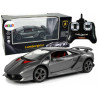 Sportautó R/C 1:24 Lamborghini Silver 2.4 G lámpák