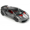 Sportautó R/C 1:24 Lamborghini Silver 2.4 G lámpák