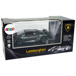 Sportautó R/C 1:24 Lamborghini Silver 2.4 G lámpák