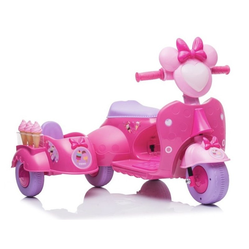 Scooter Ice Cream Shop Tricikli JT5258 Pink
