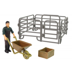 Farm Animal figura készlet Farmer Birds