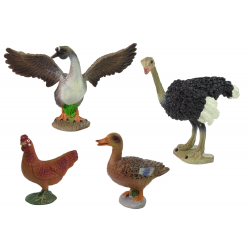 Farm Animal figura készlet Farmer Birds