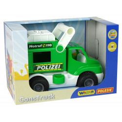 Rendőrautó ConsTruck Green Polesie 41906