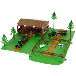 Farm Barn Animal Homestead Farm két traktor