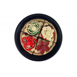 Pizza feltétkészlet konyhai szórakoztató étel