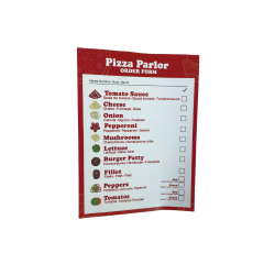 Pizza feltétkészlet konyhai szórakoztató étel