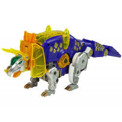 Dinobotok 2 az 1-ben Dinosaur Shotgun Purple Triceratops Shield