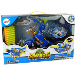 Dinobotok 2 az 1-ben Dinosaur Shotgun Blue Pterosaur Shield