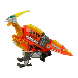 Dinobotok 2 az 1-ben Dinosaur Shotgun Orange Velociraptor Shield