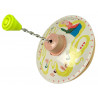 Rapunzel Spinning Top Yellow Metal