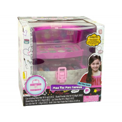 Beauty Set Cosmetics Pink Nail Lacquer Shadows