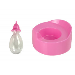 Doll 30 cm Pink Bottle Nightie Italok