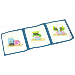 Kreatív fa térbeli puzzle bagoly 3D