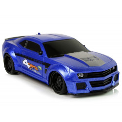 Távirányítós sportautó 1:24 Racing kék színezett ablakok