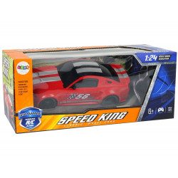 R/C Sports Car 1:24 Racing Red színezett ablakok