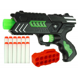 Arcade játék Forgó pajzs Sötétben világító Shotgun