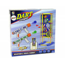 4 az 1-ben Target Toss Játék Táskák Foam Ball Gun
