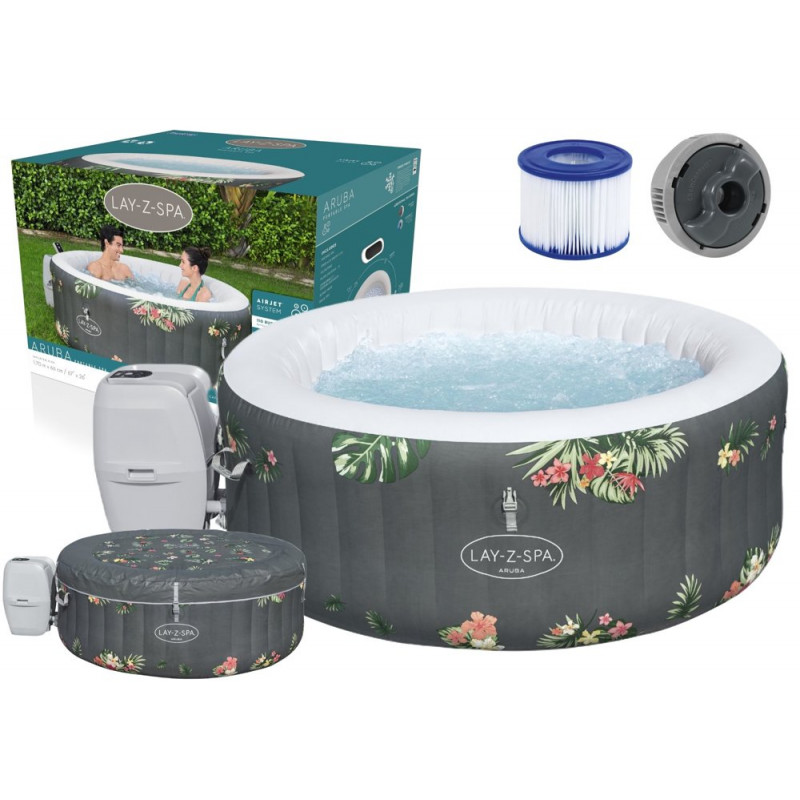 3 személyes felfújható jakuzzi 170 x 66 cm Bestway 60061