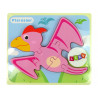 Fa Puzzle Dinosaur Pterodactyl Pink Pliosaurs Blue