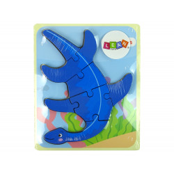 Fa Puzzle Dinosaur Pterodactyl Pink Pliosaurs Blue