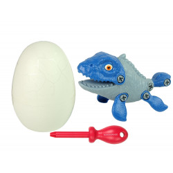 Szett Dinosaur Mosasaur Egg DIY csavarhúzóval