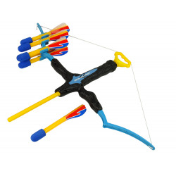 Longbow 6 lövésű Sport íj gyerekeknek kék és fekete
