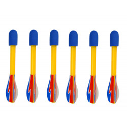 Longbow 6 lövésű Sport íj gyerekeknek kék és fekete