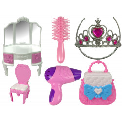 Princess Sátor gyerekeknek Szépségszalon Pink Kiegészítők Korona