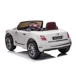 Akkumulátoros autó Bentley Mulsanne fehér