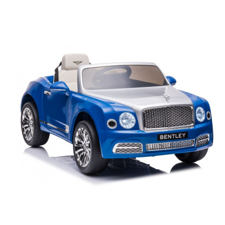 Akkumulátoros autó Bentley Mulsanne kékre festve