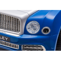Akkumulátoros autó Bentley Mulsanne kékre festve
