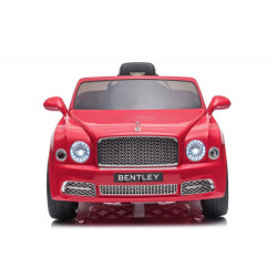Akkumulátoros autó Bentley Mulsanne pirosra festve
