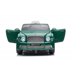 Akkumulátoros autó Bentley Mulsanne zöldre festve