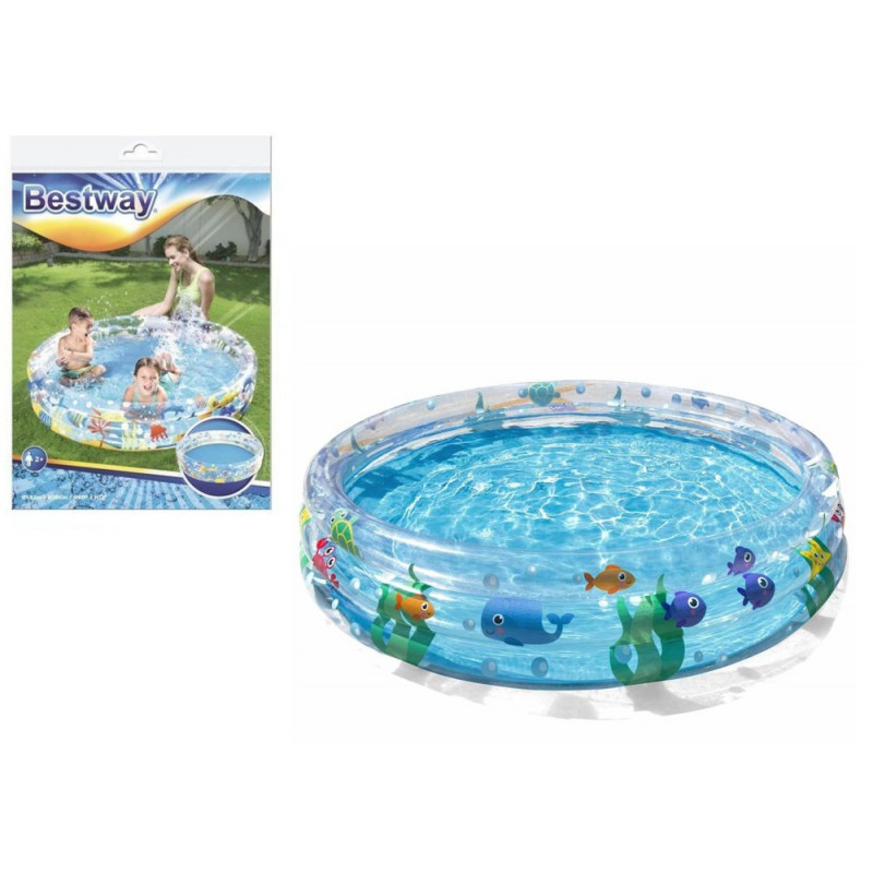 Gyermek Sea World felfújható medence 152 x 30 cm Bestway 51004 Gyermek Sea World felfújható medence 152 x 30 cm Bestway 51004